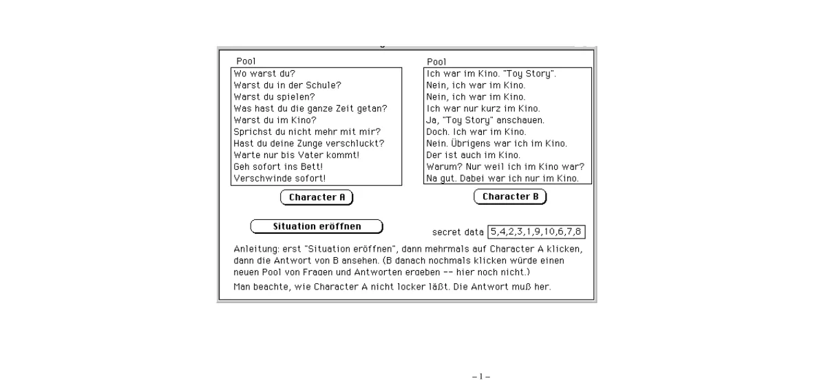 „Robbi – Abenteuer auf CD-ROM“, interaktive dialog engine, 1996