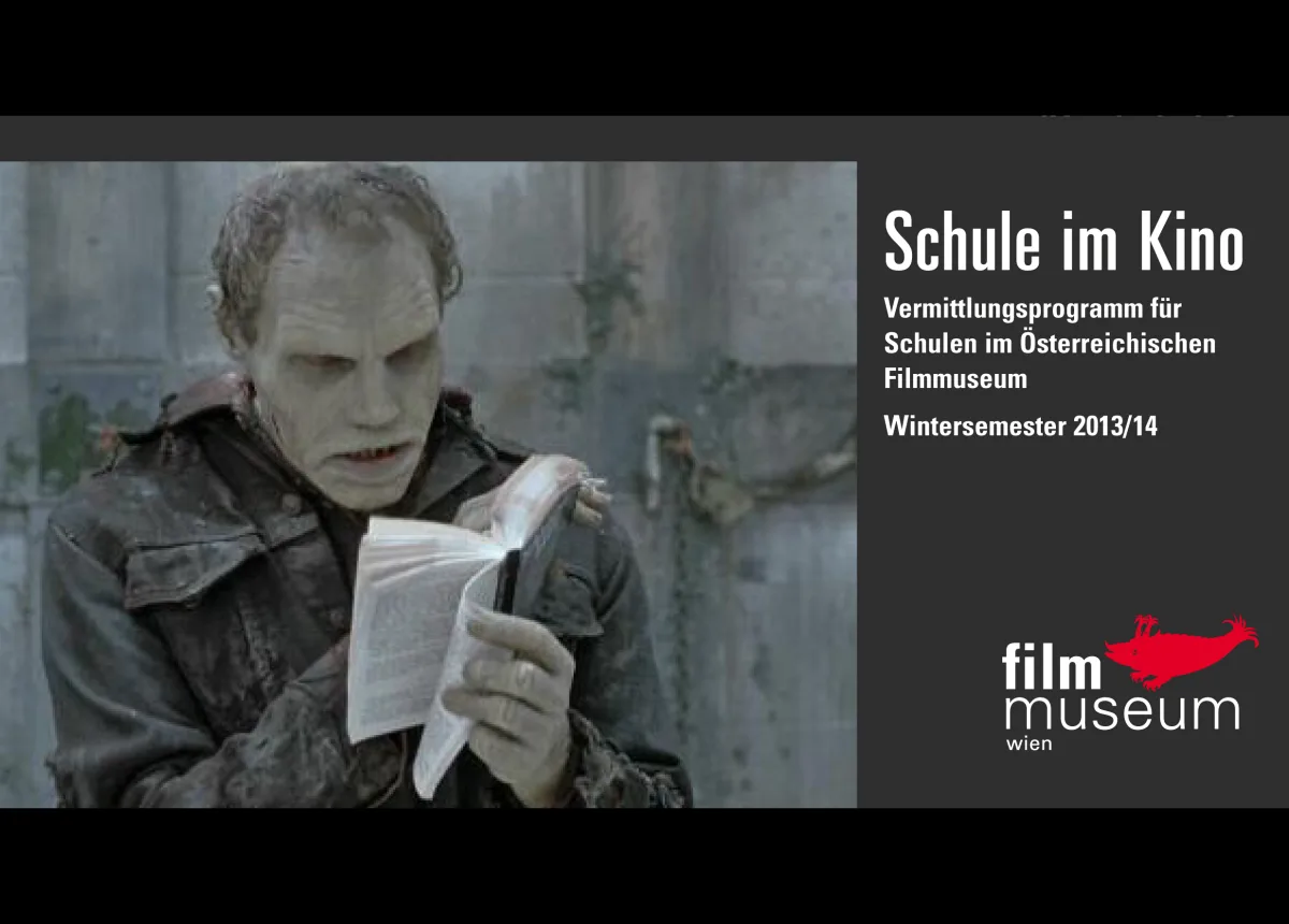 Lecture “In the studio with Virgil Widrich” in “School in the cinema - Educational program for schools at the Austrian F