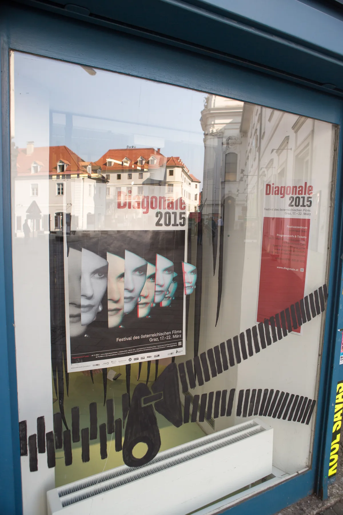 Diagonale-Poster in Graz, Foto: Iulian Moise