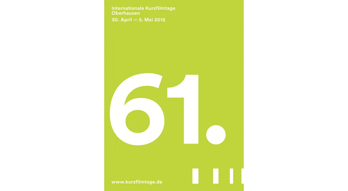 Oberhausen 2015 – 61. Internationale Kurzfilmtage – Internationale Premiere