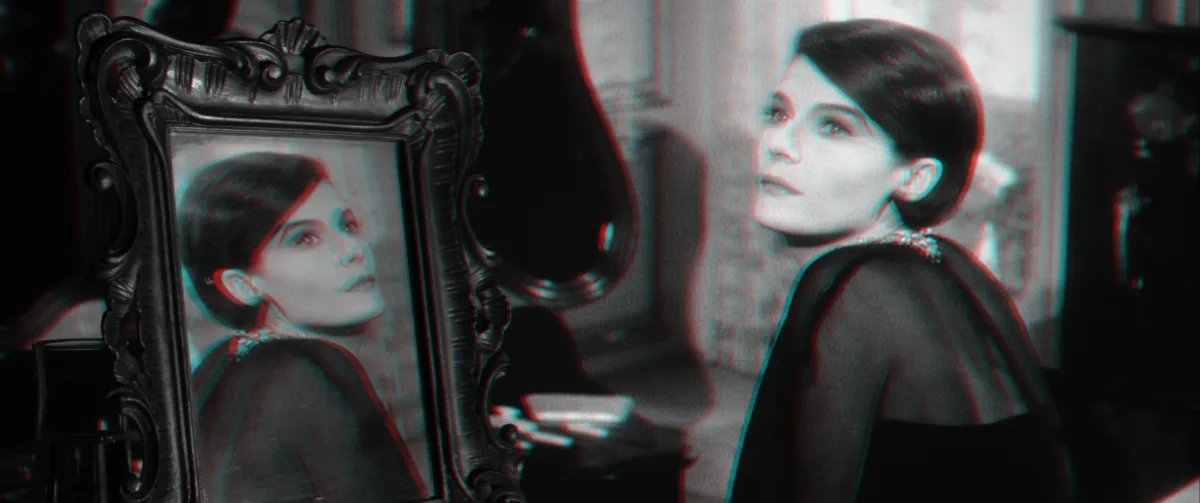 Einzelbild aus „back track“, anaglyph