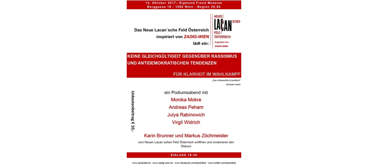 “No equivalency against racism and anti-democratic trends”: a panel evening with Monika Mokre, Andreas Peham, Julya Rabi