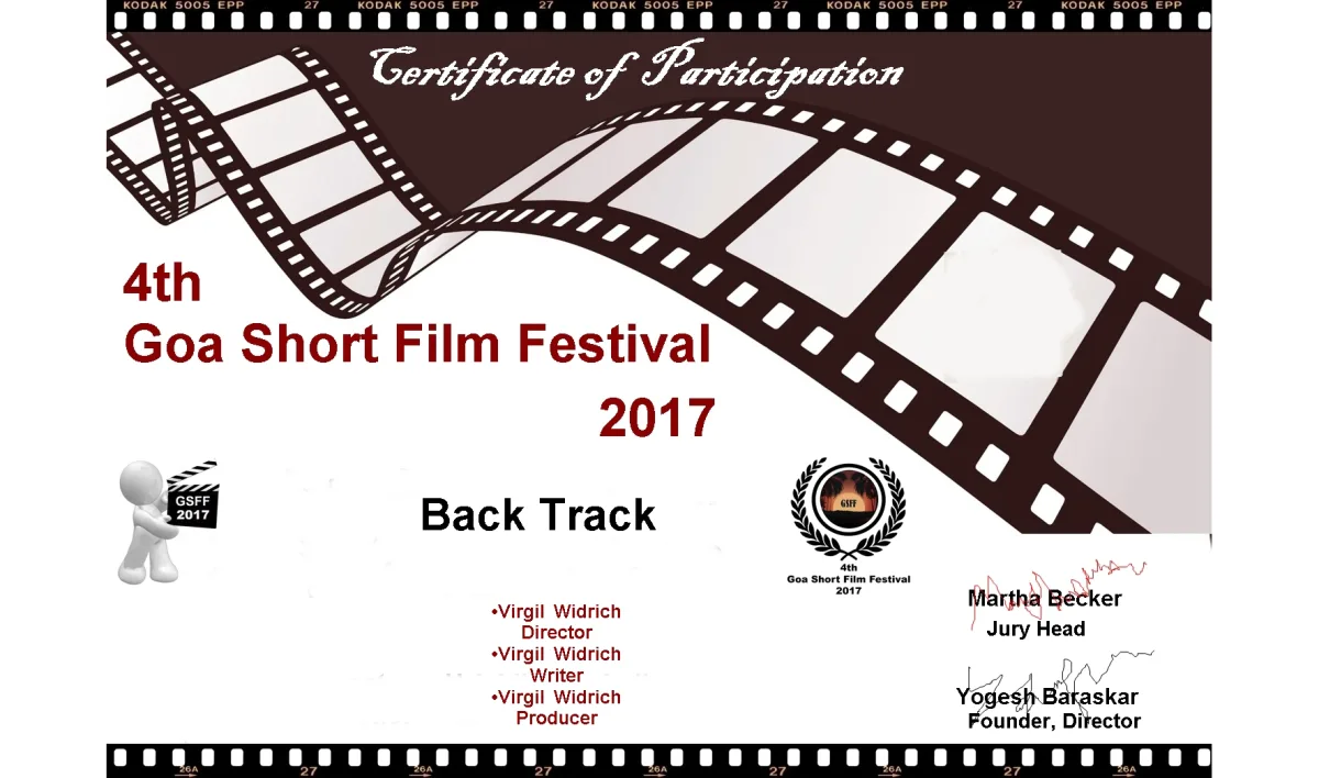 4th Goa Short Film Festival 2017 – Maharashtra – India