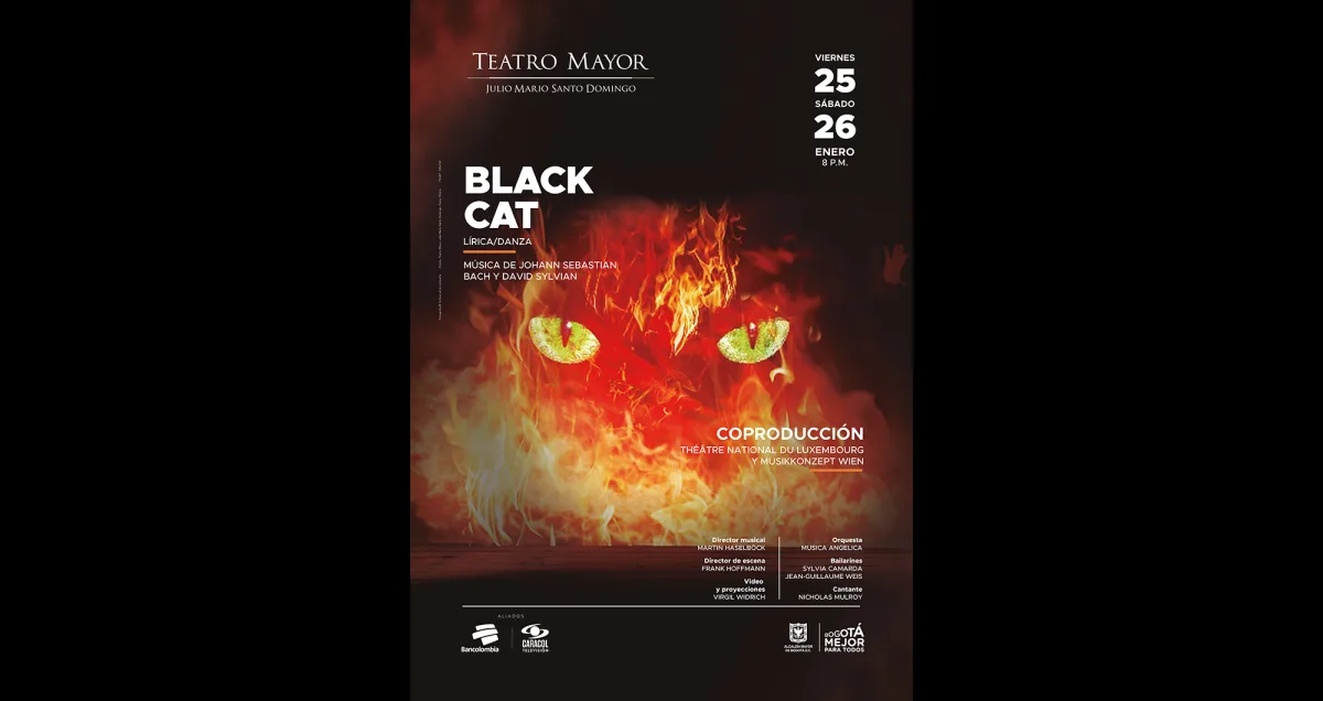 Performances on 25 and 26 January 2019 at Theatro Mayor Bogotá