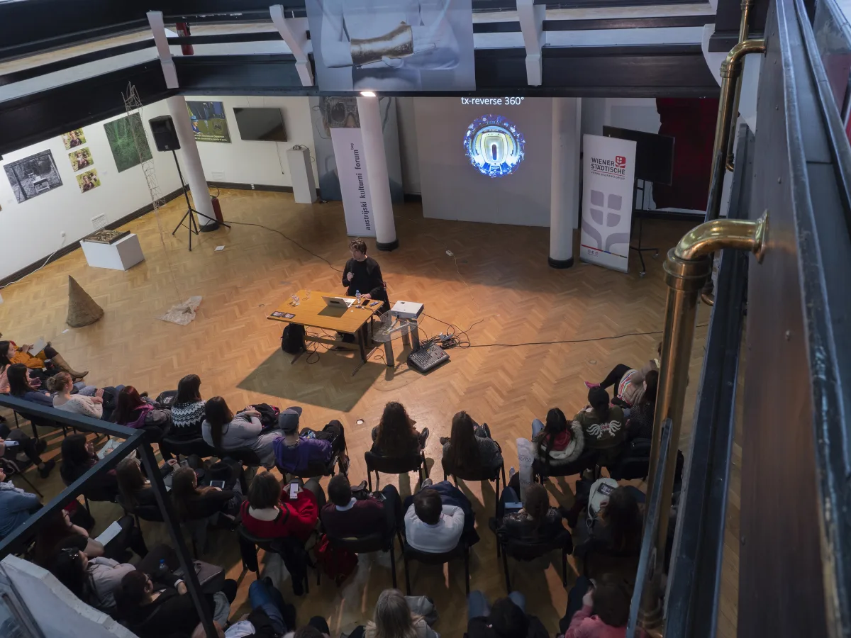 Lecture “Time bending media” by Virgil Widrich “Cvijeta Zuzoric” Pavillion, Mali Kalemegdan 1, Belgrade 18.4.2019, 17:00
