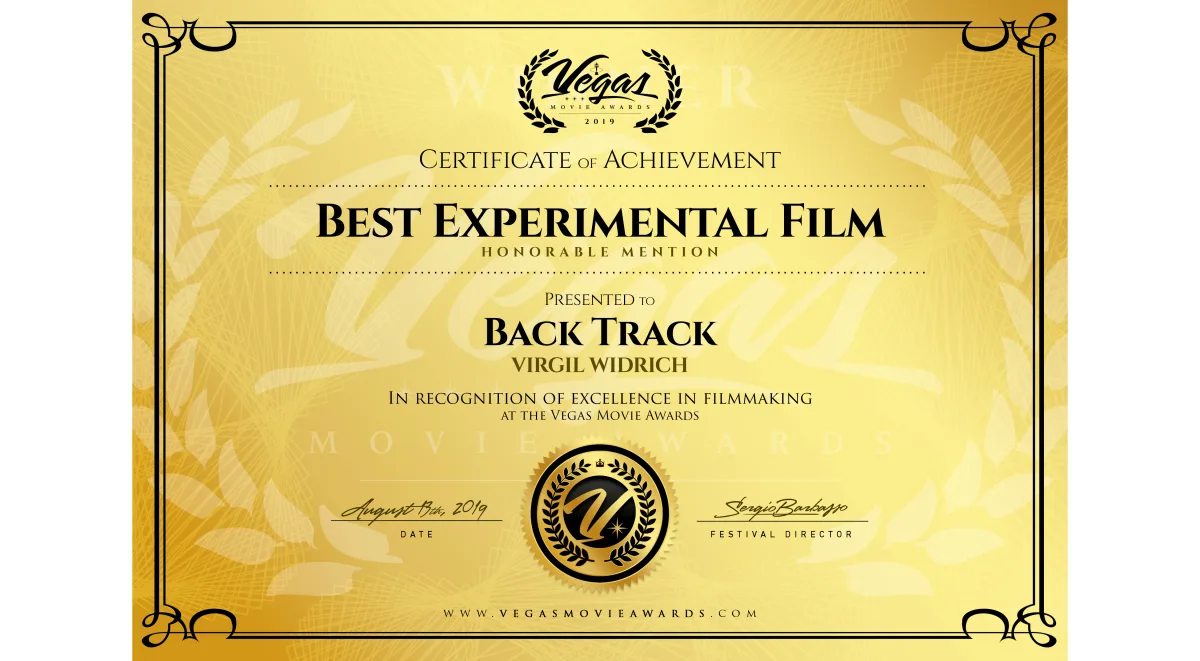 Vegas Movie Awards – Las Vegas – USA – Best experimental film – Honorable Mention