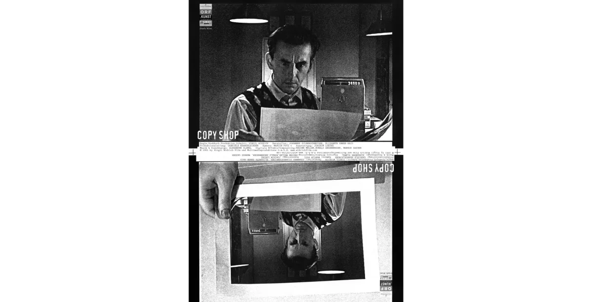 „Copy Shop“, 2001: Plakat