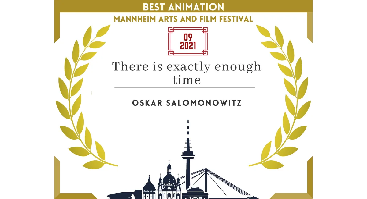 Mannheim Arts and Film Festival – Mannheim – Germany – Best Animation ★