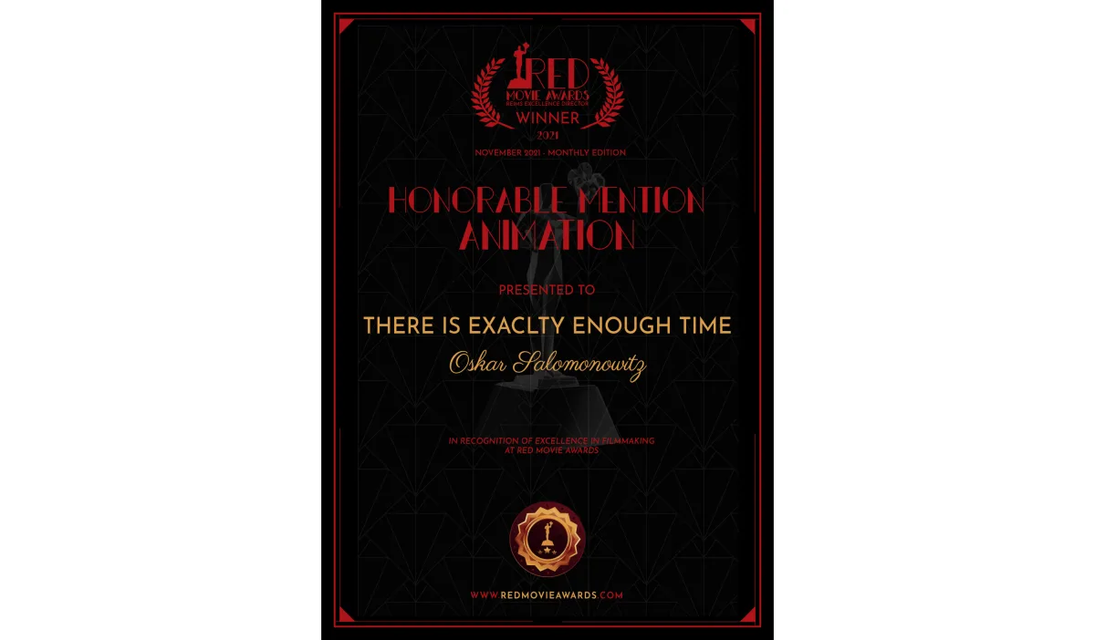 Red Movie Awards – Reims – Frankreich – Honorable mention