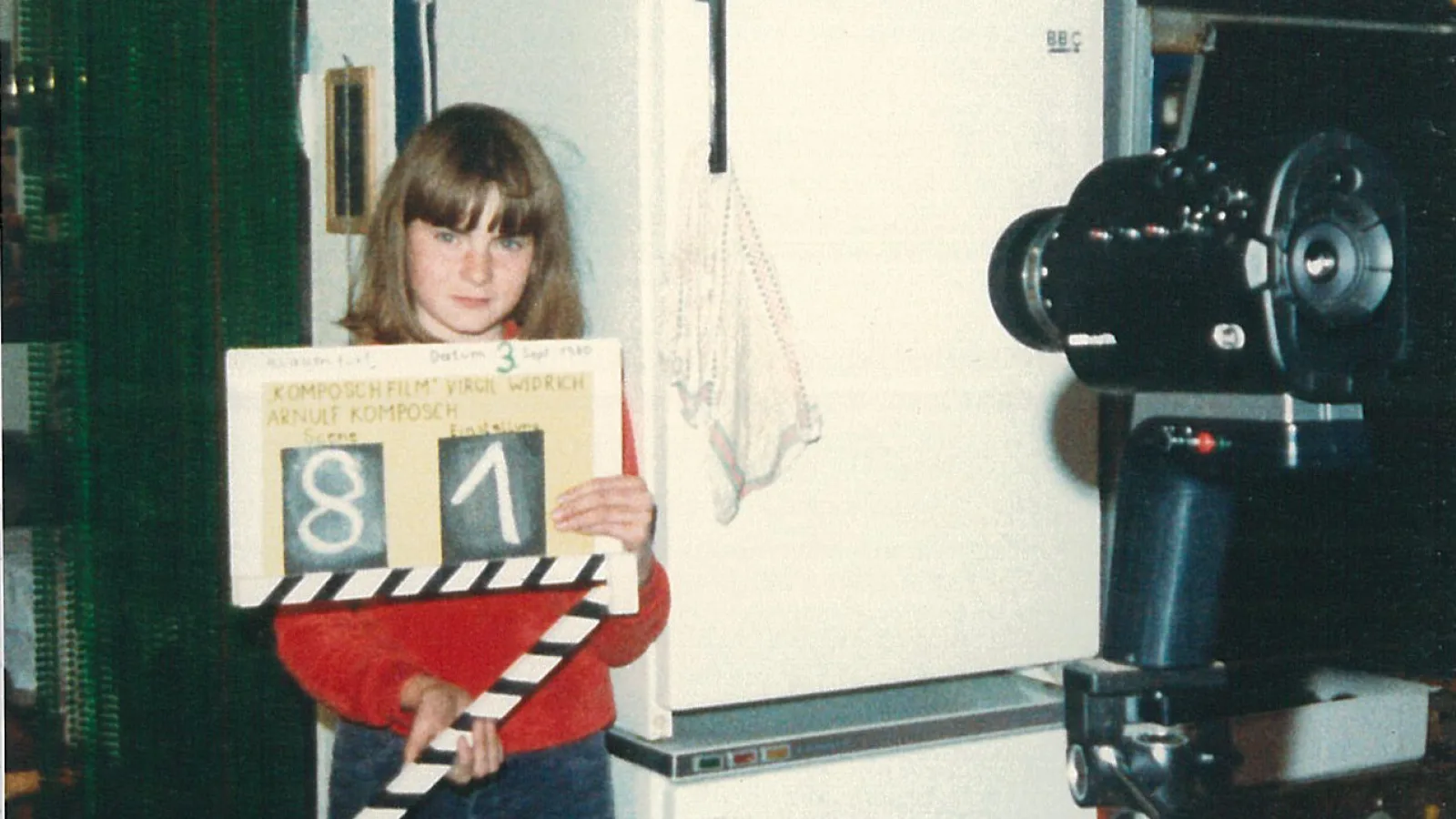 Dreharbeiten zu „3 mal Ulf“, September 1980