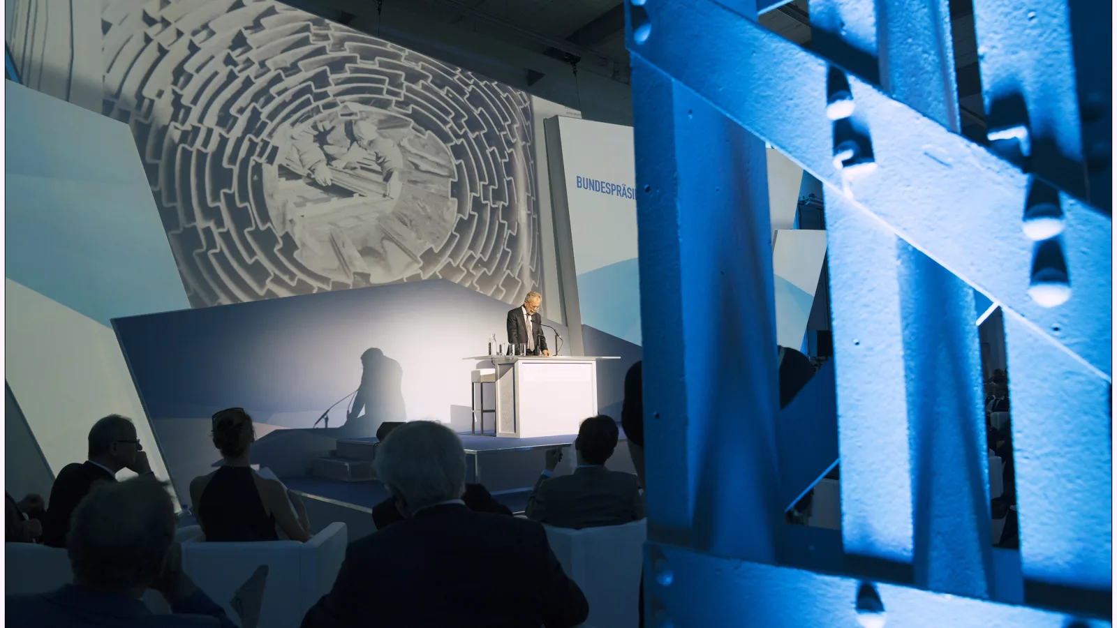 „70 Jahre Marshallplan“ am 21.6.2017: Bundespräsident Alexander Van der Bellen. Foto: Lukas Beck