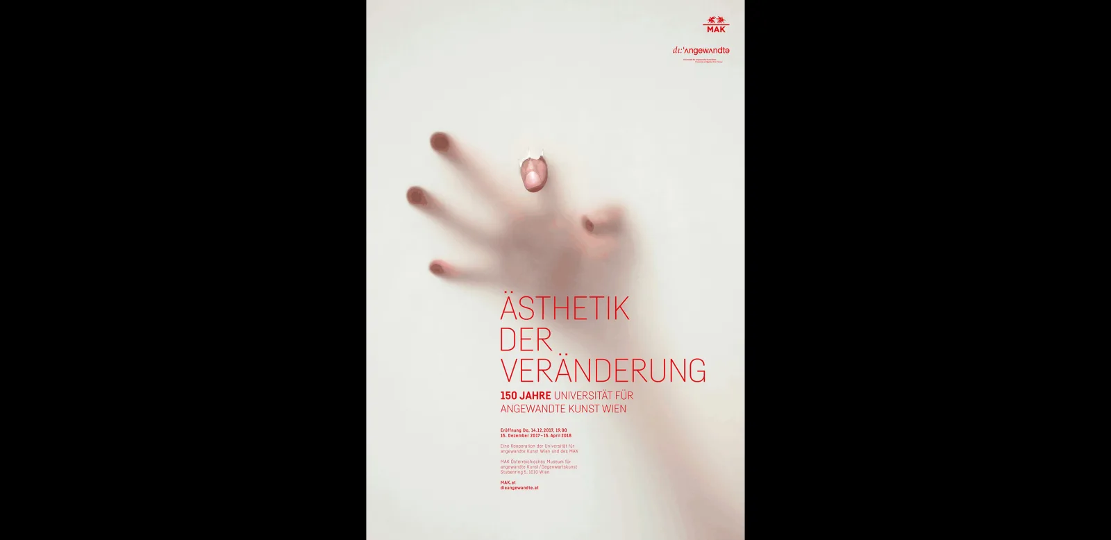Ästhetik der Veränderung – 150 Jahre Universität für angewandte Kunst Wien, 2017