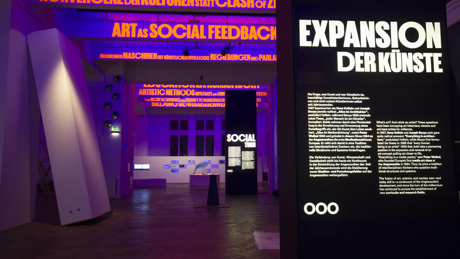Ausstellung „Ästhetik der Veränderung – 150 Jahre Universität für angewandte Kunst Wien“ im MAK, 2017