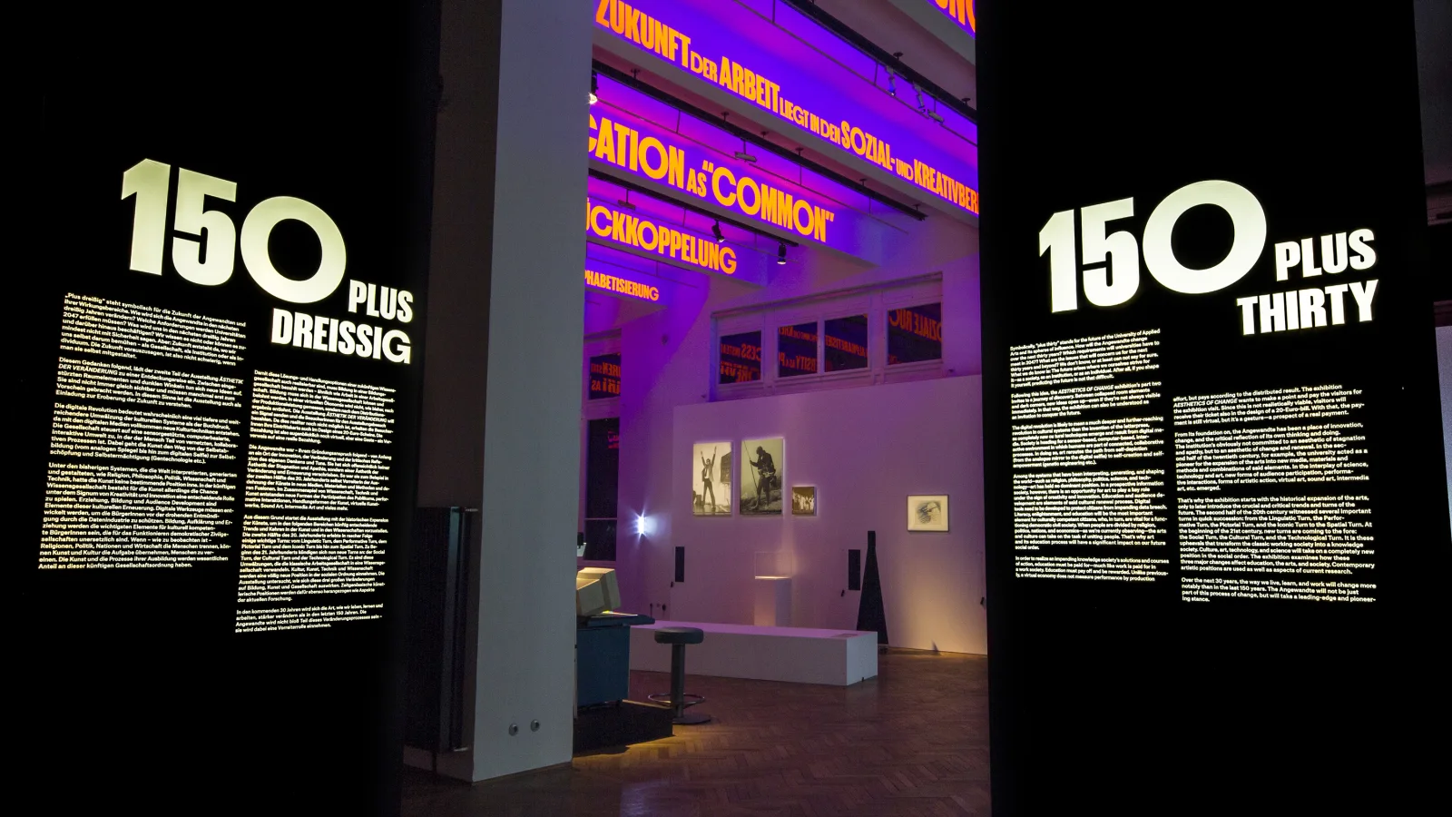 Ausstellung „Ästhetik der Veränderung – 150 Jahre Universität für angewandte Kunst Wien“ im MAK, 2017