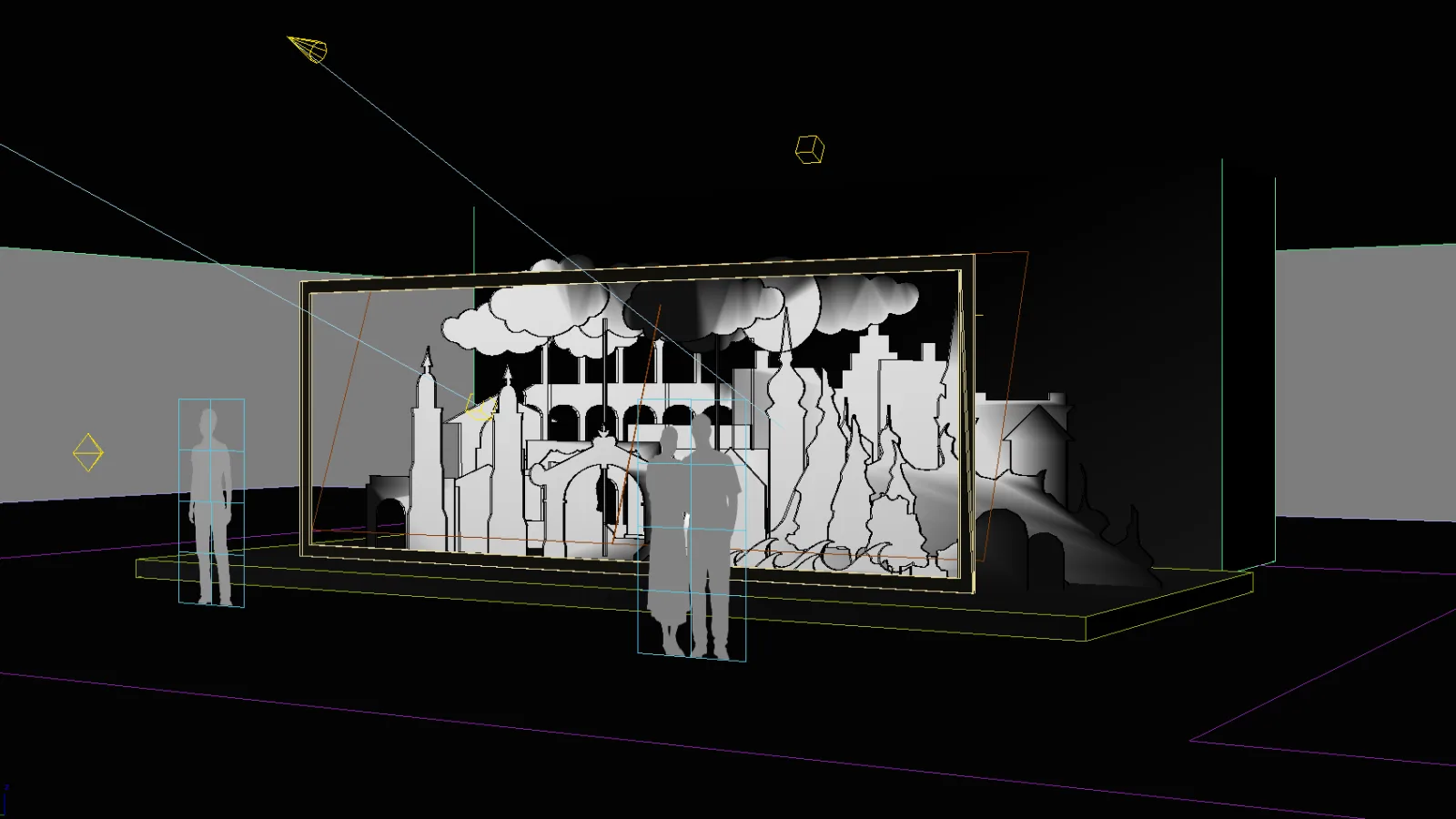„90 Jahre Salzburger Festspiele“, Installation „Das große Welttheater“, Stefan Fahrngruber/checkpointmedia