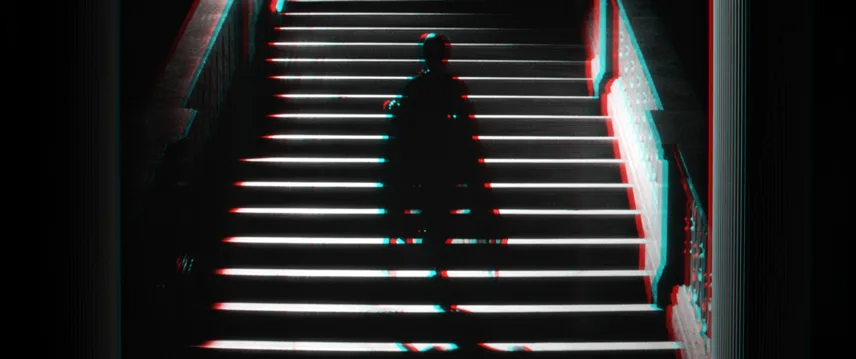 Einzelbild aus „back track“, anaglyph