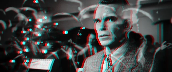 Einzelbild aus „back track“, anaglyph