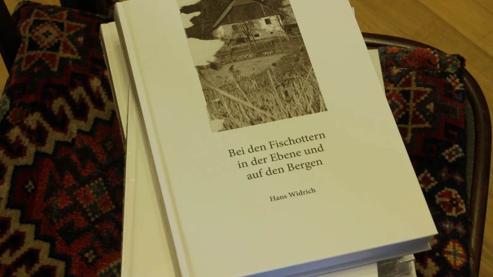 „Bei den Fischottern in der Ebene und auf den Bergen“ von Hans Widrich, 2016. Foto: Virgil Widrich