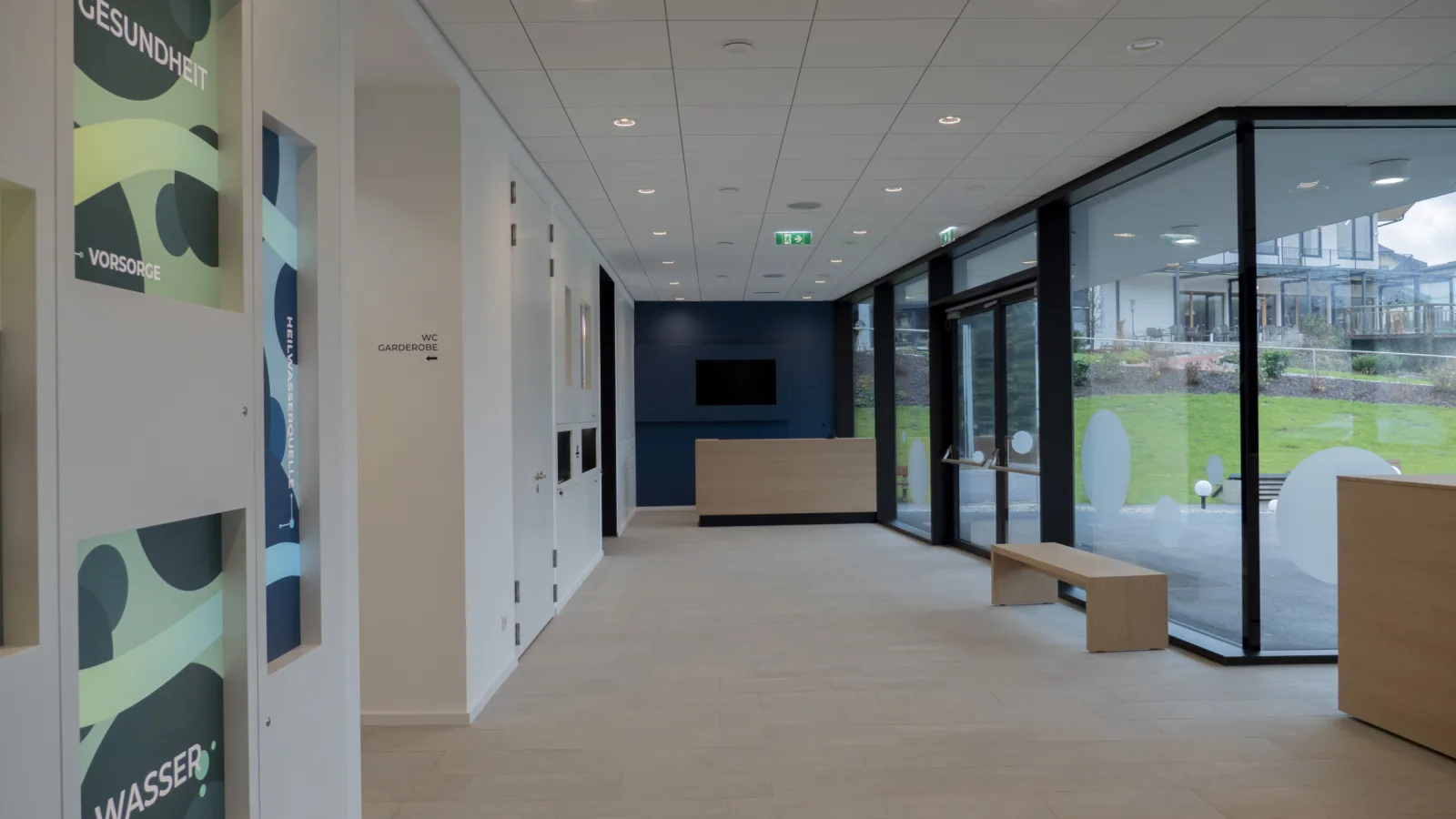 „sconarium“ Bad Schönau: Foyer, Foto: Virgil Widrich, 2019