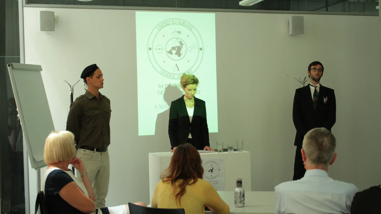 „Biosphere n+1“, Ana Daldon, Benedict Endler, Matilde Igual Capdevila, Adrijan Karavdic, Gerardo Montes de Oca Valadez: „The green storm“, Foto: Solmaz Farhang