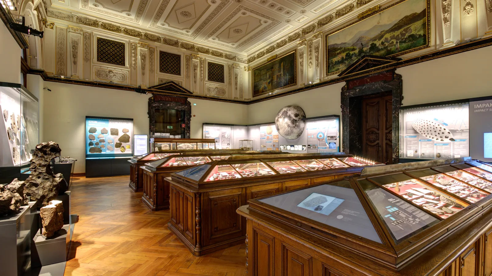 Meteoritensaal des Naturhistorischen Museums Wien, Foto: checkpointmedia