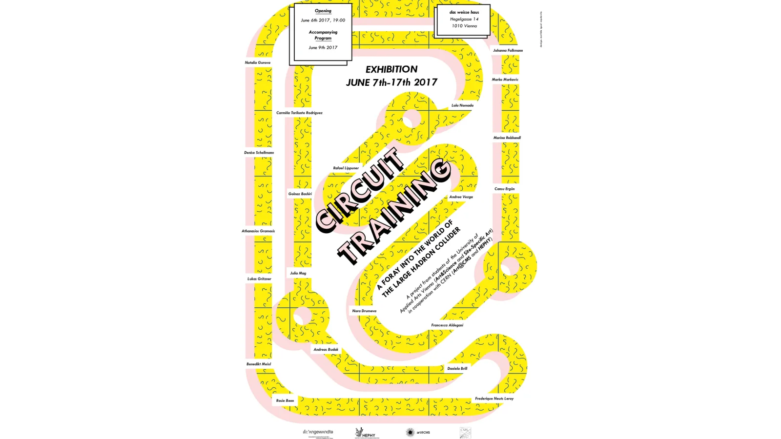 „Circuit Training“, 2017, Grafik Design: Matilde Igual Capdevila
