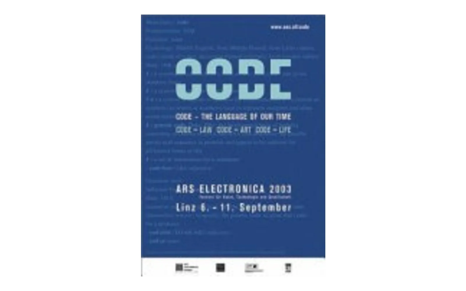 Book cover “Code: The Language of Our Time”