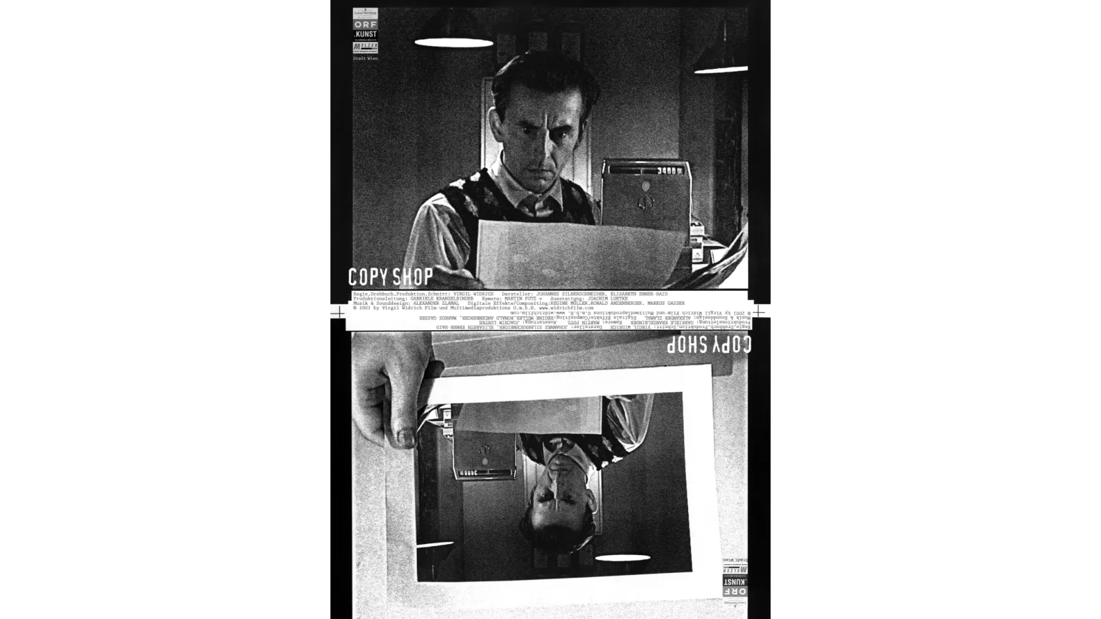 „Copy Shop“, 2001: Plakat