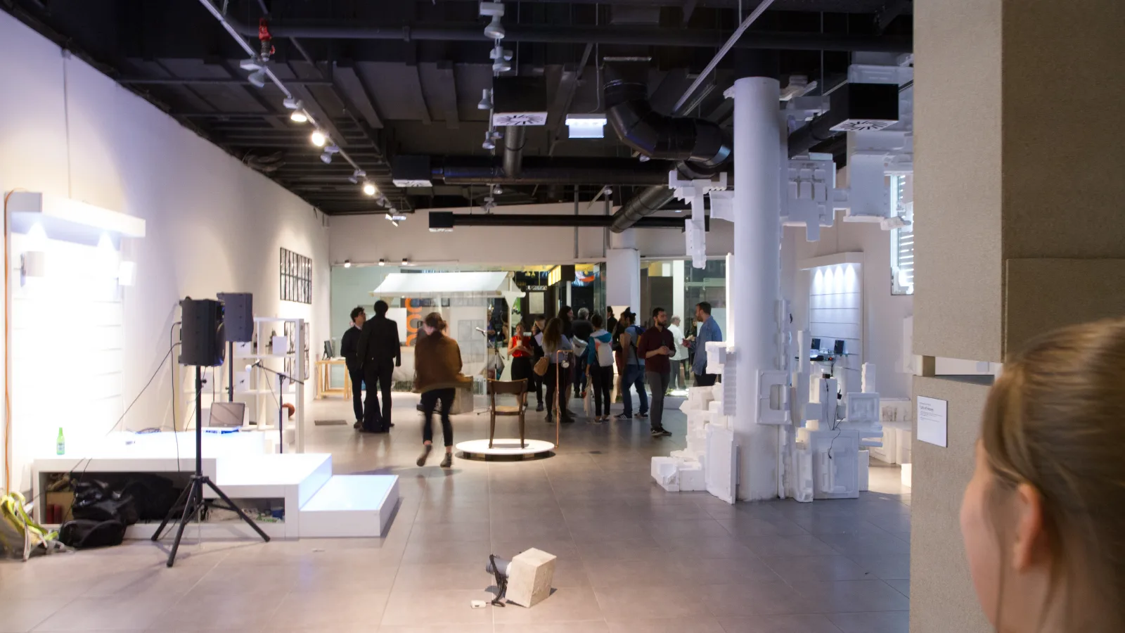 „[dis]placement – Information through Sound“, 2016. Foto: Nemanja Popadic