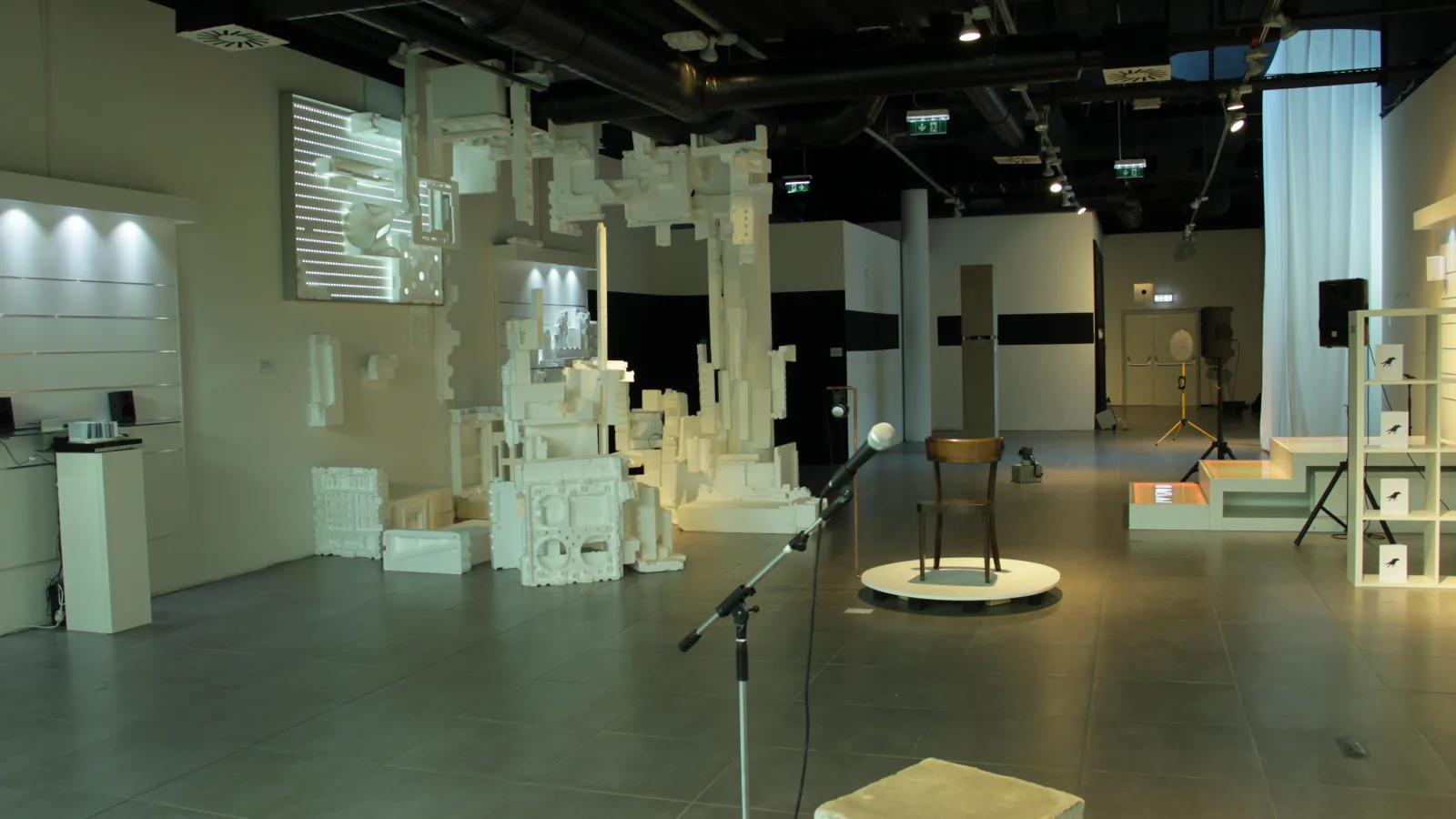 „[dis]placement – Information through Sound“, 2016. Foto: Virgil Widrich