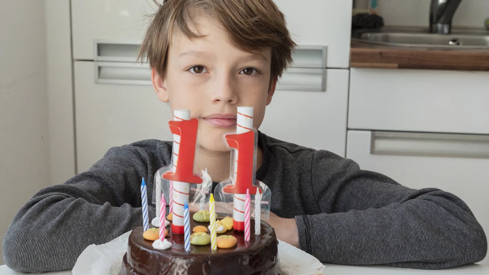 Oskar Salomonowitz an seinem 11. Geburtstag, 20.7.2019