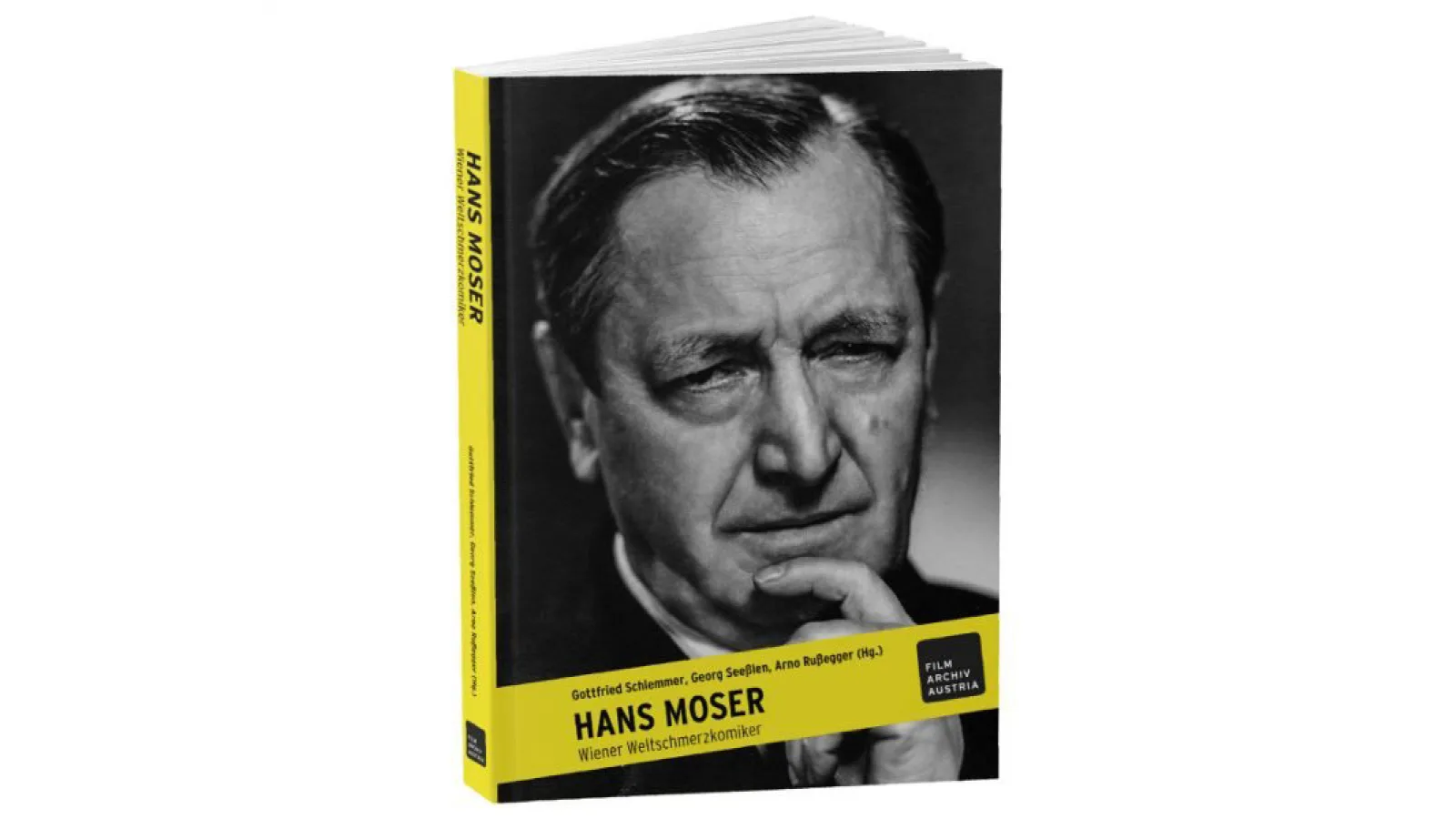 Buchcover „Hans Moser. Weltschmerzkomiker“, © Filmarchiv Austria, 2020