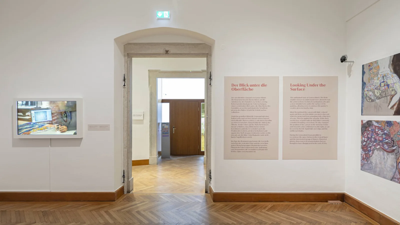 Exhibition “IN-SIGHT: Gustav Klimt – The Bride”, Uppder Belvedere, 2025, photo: Johannes Stoll / Belvedere, Vienna