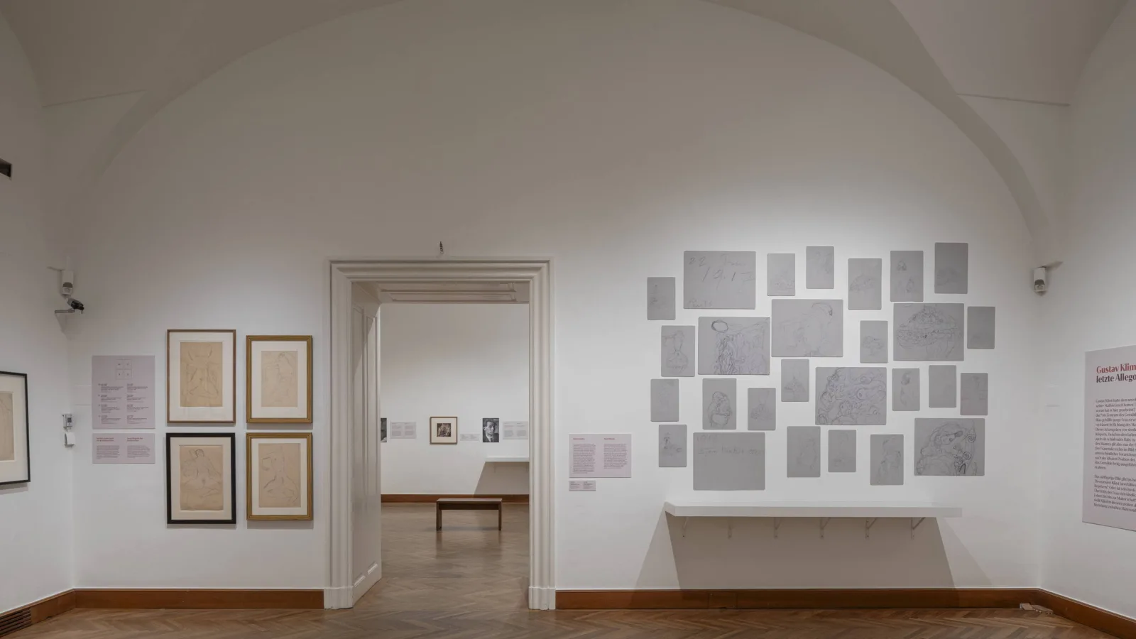 Exhibition “IN-SIGHT: Gustav Klimt – The Bride”, Uppder Belvedere, 2025, photo: Johannes Stoll / Belvedere, Vienna