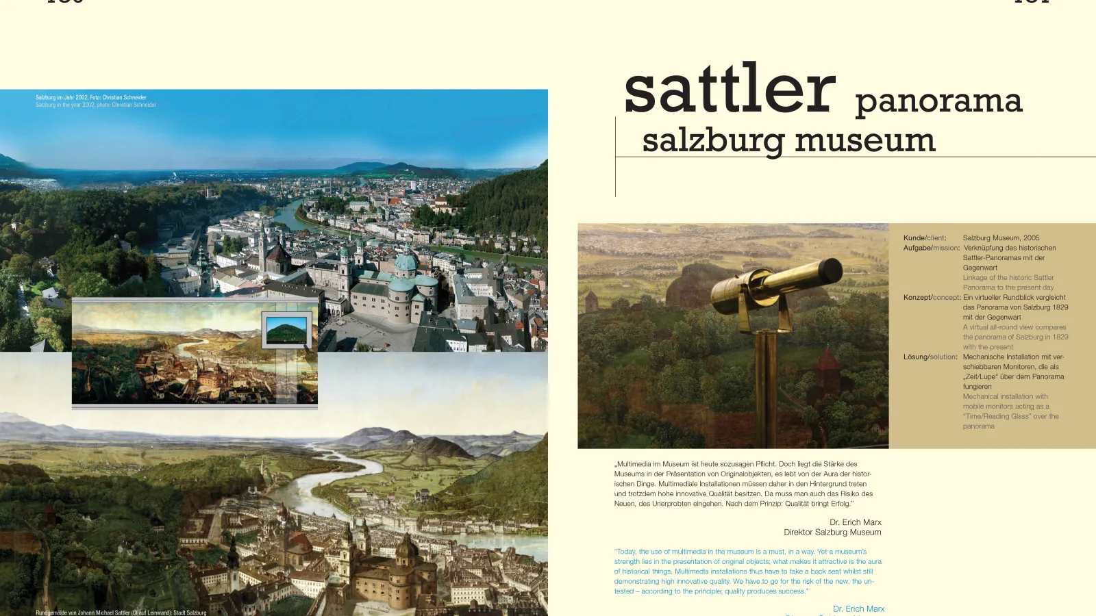 Doppelseite aus dem Buch, Foto links oben: Christian Schneider