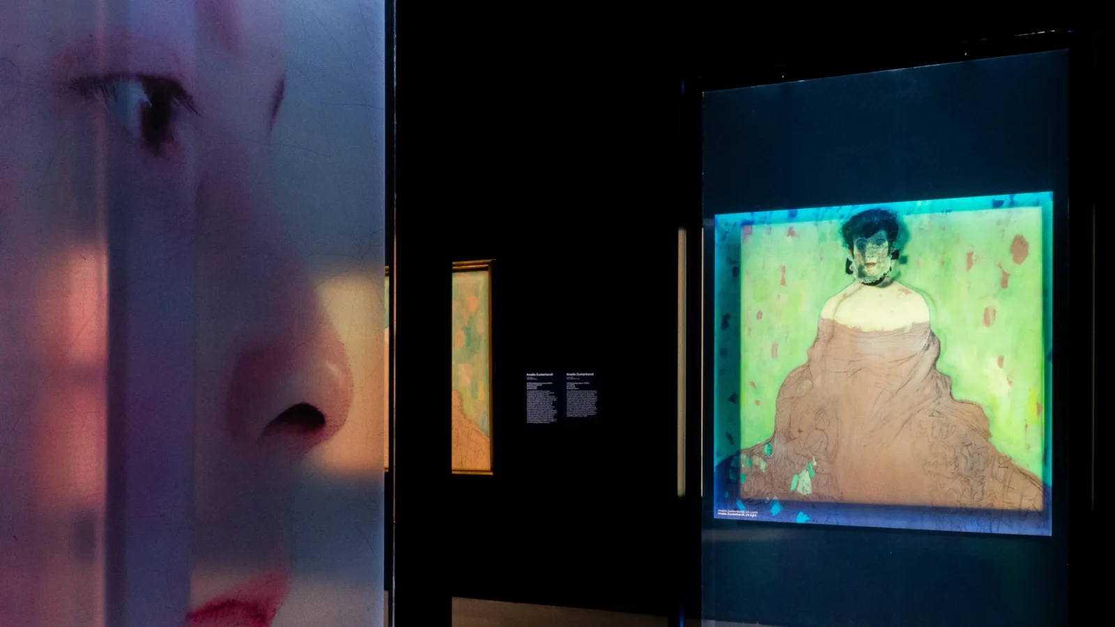 Ausstellung „Klimt. Pigment & Pixel“, Unteres Belvedere Wien, 2025. Foto: Virgil Widrich