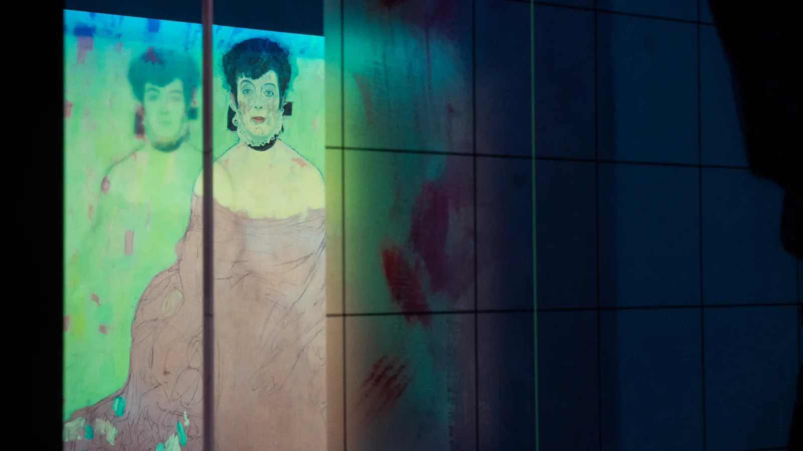 Ausstellung „Klimt. Pigment & Pixel“, Unteres Belvedere Wien, 2025. Foto: Virgil Widrich