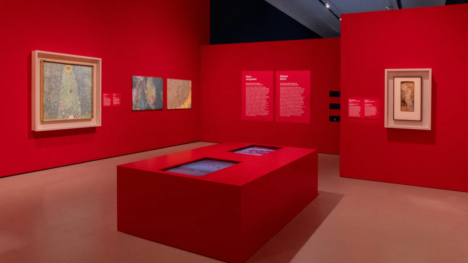 Ausstellung „Klimt. Pigment & Pixel“, Unteres Belvedere Wien, 2025. Foto: Virgil Widrich