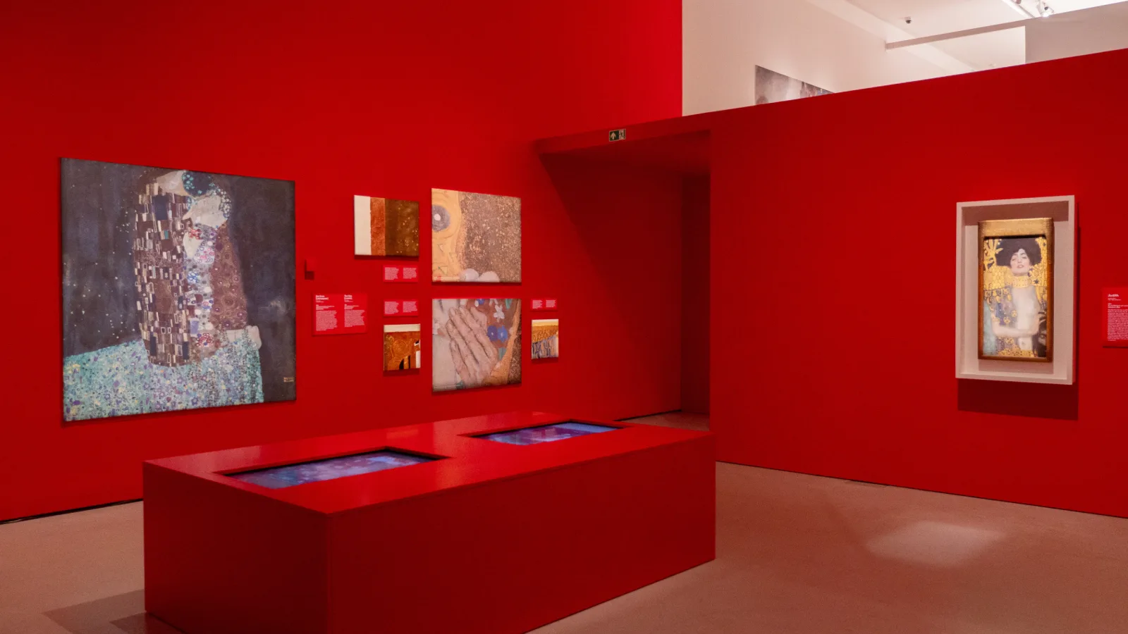 Ausstellung „Klimt. Pigment & Pixel“, Unteres Belvedere Wien, 2025. Foto: Virgil Widrich