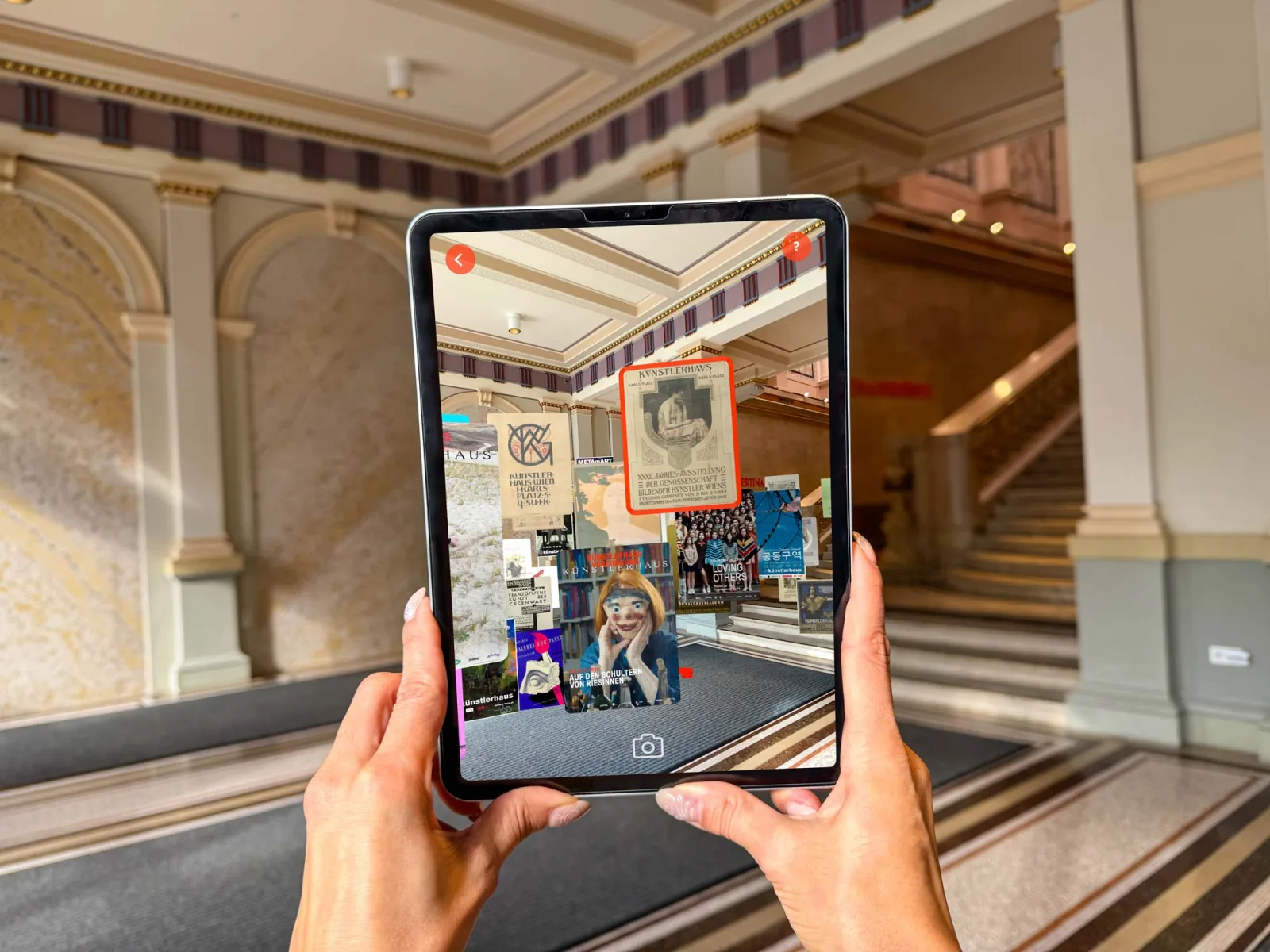 Künstlerhaus Experience App, © checkpointmedia