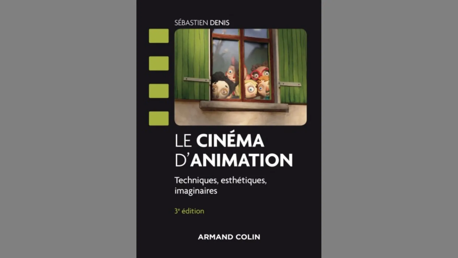 Book cover “Le cinéma d’animation”