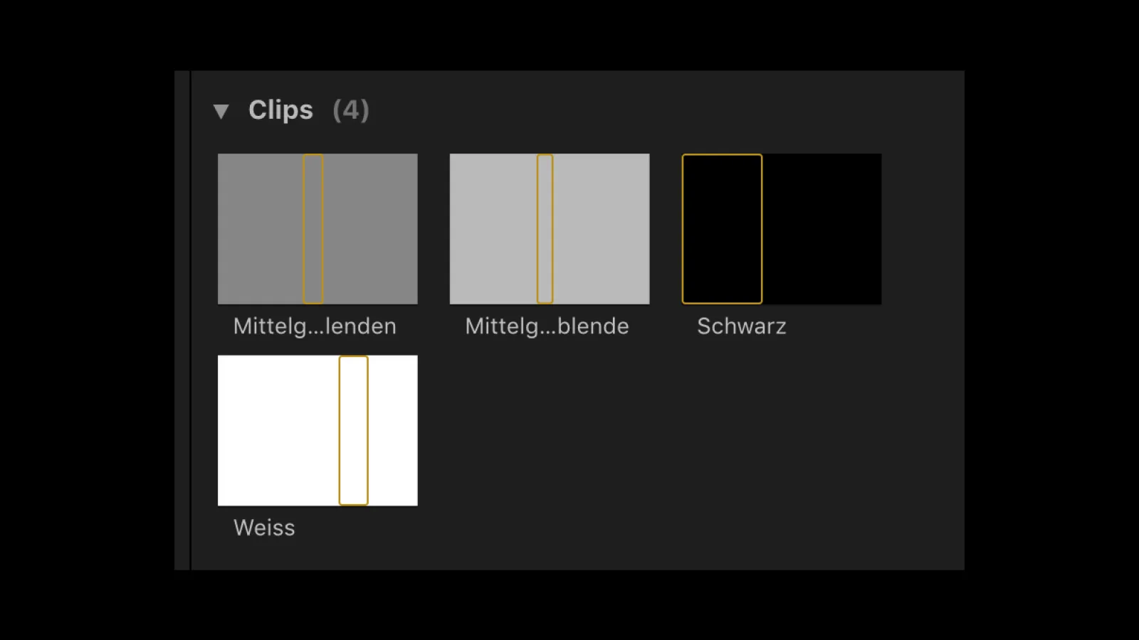 Test für „Light Matter“, April 2018