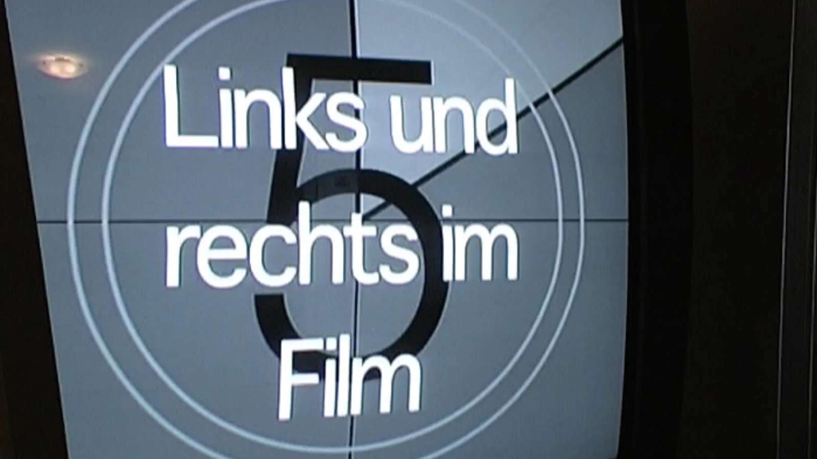 Standbild aus dem Film „Linksrechts“, 2001