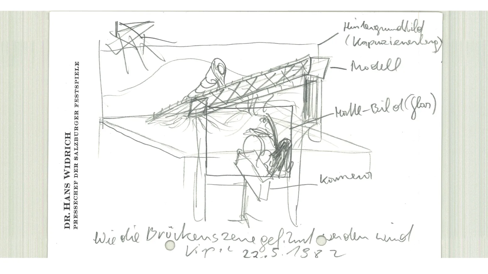 “Monster in Salzburg”, drawings by Virgil Widrich, 1982