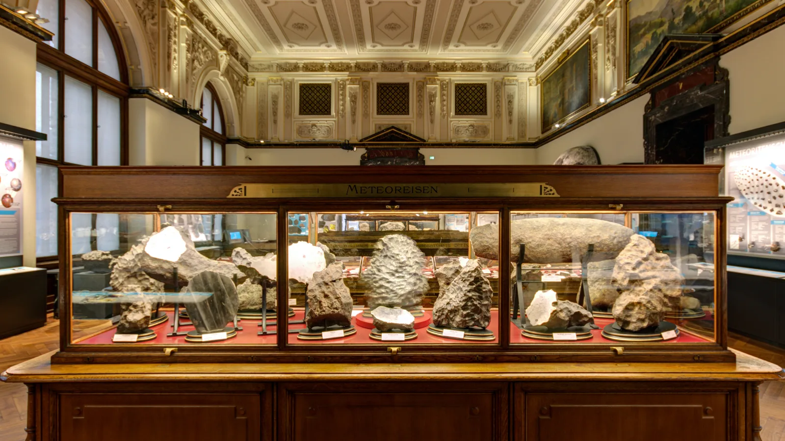 Meteoritensaal des Naturhistorischen Museums Wien, Foto: checkpointmedia