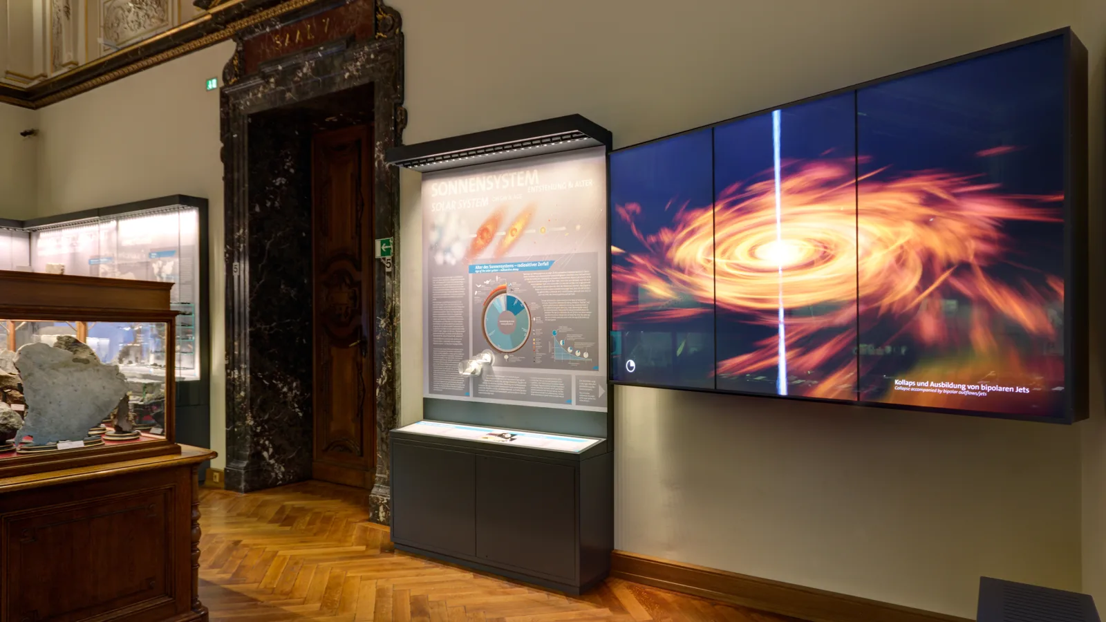 Meteoritensaal des Naturhistorischen Museums Wien, Foto: checkpointmedia