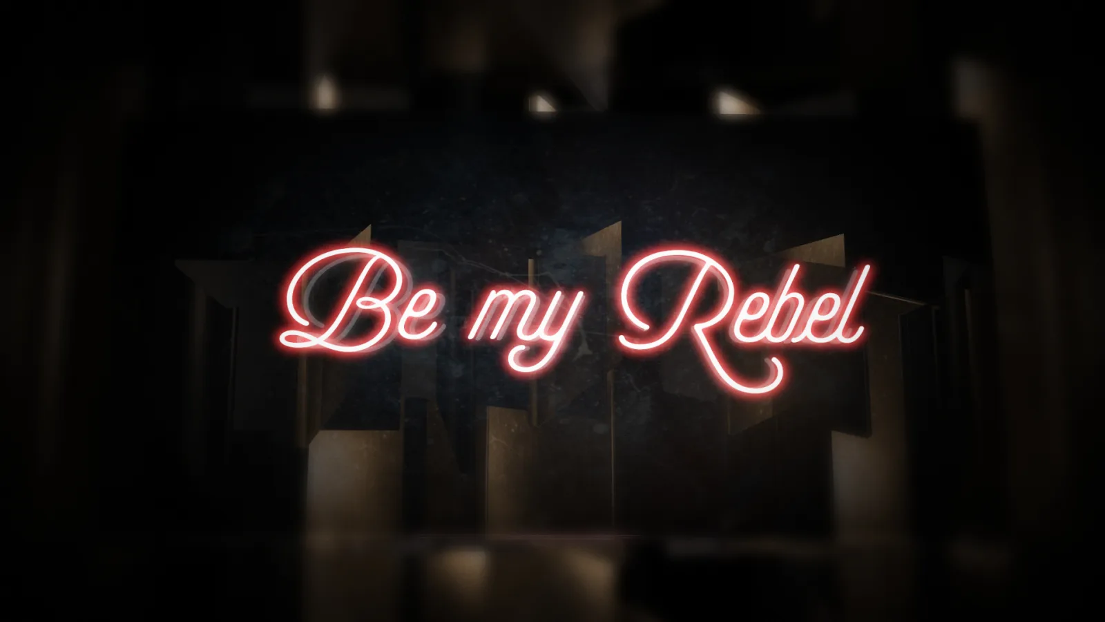 Standbild aus „Nena & Dave Stewart: Be my Rebel“, Regie: Virgil Widrich, 2018