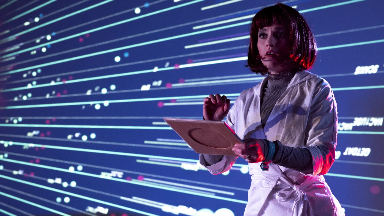 Anna Herbst in „Nova – Imperfecting Perfection“ von Franz Danksagmüller, Dortmund, Juni 2019