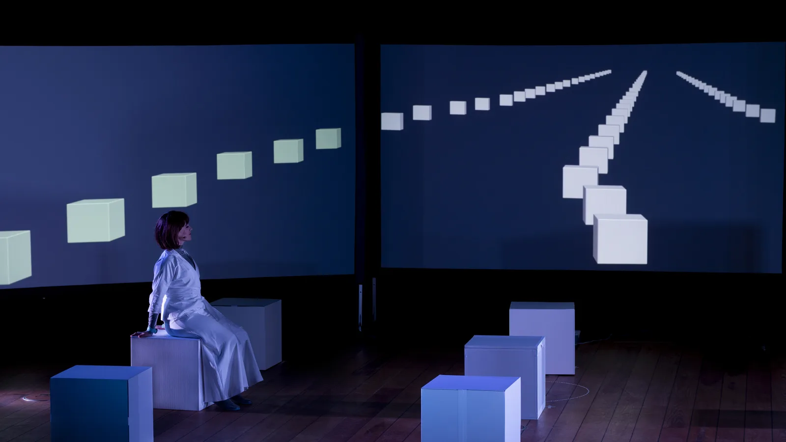 Anna Herbst in „Nova – Imperfecting Perfection“ von Franz Danksagmüller, Dortmund, Juni 2019