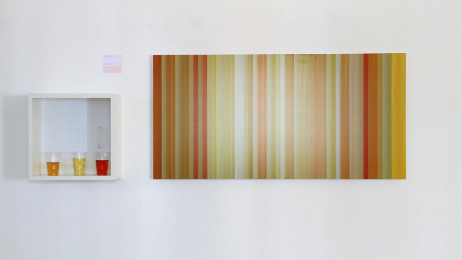 „Parameter{world} - parameters for every or no thing“, Brigitte Zwick: „Excretor vs. Non-Excretor“, 2011. Foto: Sabina Teichert